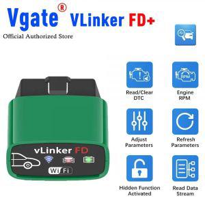 Vgate vLinker FD + V2.3 ELM327 BT4.0 무선 FORScan wifi OBD2 자동차 진단 도구 OBD 2 스캐너 J2534 PK V