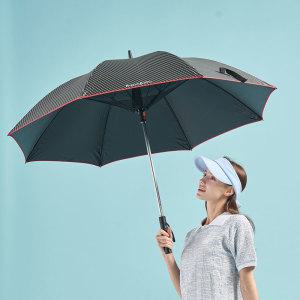 [24년 신제품] 프롬비 이글루 UV차단 골프형 27인치 선풍기우산 솔리드 FE246 골프