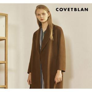 [코벳블랑][COVETBLAN] 여성 로브형 핸드메이드 코트(V198MCT206W)