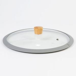 올비아 후라이팬 뚜껑 우드 실리콘 냄비 18cm 덮개 키친용품 멀티커버 커버