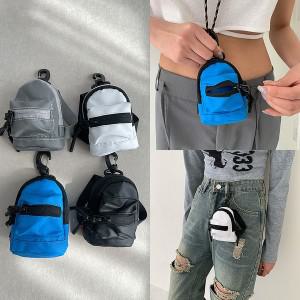 [하프클럽/유유존]백팩미니파우치 미니 가방 무지 끈 포켓 주머니 가방