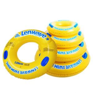 Lenwave 여름 물놀이 소인 어린이 튜브 60cm 아동용 런웨이브 노란색 원형 80 100 120 성인 펜션 해수욕장