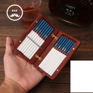 담배지갑 에쎄 원목 담배 슬림형 선물 하드 케이스