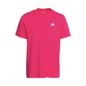 [나이키] NSW 클럽 반팔 티셔츠 핑크_AR4997-666 배드민턴의류 홈트 기능성 운동복253035