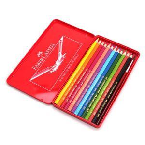 파버카스텔 수채색연필 12 TIN미술컬러색연필 드로잉컬러색연필 미술용색연