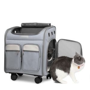 강아지 고양이 백팩 캐리어 이동가방 이동장 애견 바퀴 산책가방