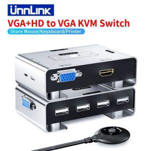 VGATOHDMI VGA케이블 컴퓨터 모니터 연결 VGA HDMI to KVM 스위치PC 노트북 PS3 4 5 Xbox TV 프로젝터용 비