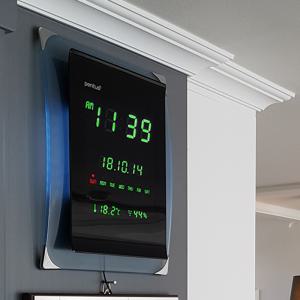 페니투스 EWA-BAG 에솜 국내제작 디지털 LED 인테리어 전자 벽걸이 시계