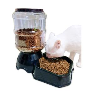 강아지 고양이 반자동 대형 급식기 급수기 3.8L 길고양이 급식소 길냥이 밥그릇 물그릇 수반