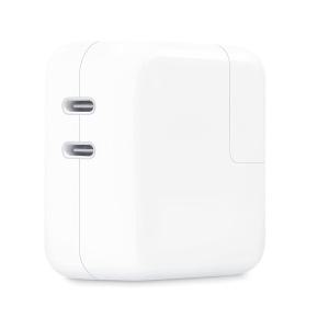 애플 정품 35W 듀얼 포트 USB-C 전원 어댑터 MNWP3KH/A Apple 아이폰 충전기-A