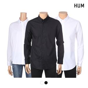 [HUM][HUM]유니) 포플린 솔리드 셔츠(FHNSCSL702M)