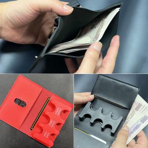일본 엔화 지갑 지폐 동전 여행 필수품 카드 코인 보관함 3단 수납 파우치 케이스 홀더
