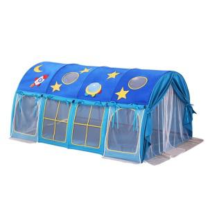 어린이 침대 텐트 초등학생 초등학생아이방 방 원목 돔 수면