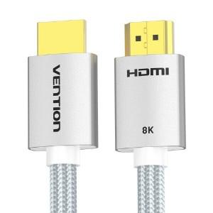 벤션 아이언실버 8K HDMI 2.1 케이블 3m ALCII