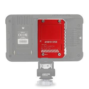 ANDYCINE Lunchbox mSATA to SATA 어댑터 DIY 매그날륨 케이스 SSD T5 1TB/2TB용 Atomos Ninja V, V+, Flam