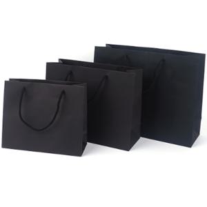 튼튼한 검정 쇼핑백 종이가방 어린이집 선물 포장봉투