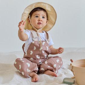 원라인 아기 유아 전신 미술가운 앞치마 모래놀이옷(오버롤)