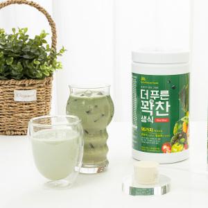 더푸른꽉찬생식 총 4통 구매 1통 무료 한국전통 시리얼 곡물쉐이크 분말 간단한 아침식사대용