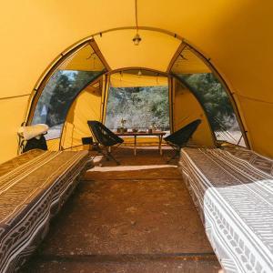 랜드락 캠프타운보르도 블랙디어테이블 가벼운 방수 텐트 구름 용기 터널 야외 피크닉 쉘터 보호 캠핑 해변
