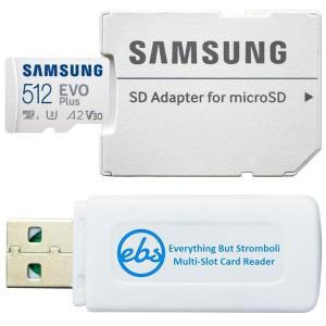 삼성 EVO Plus 512GB V30 U3 A2 microSDXC 메모리 카드 어댑터 포함 DJI Air 3 카메라 드론MBMC512KA 번들