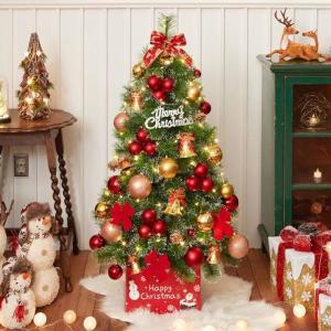 120cm 골든벨 뉴리얼 솔잎 눈꽃 트리 풀세트(전구포함)크리스마스 나무 파티장식 성탄절 인테리어 홈파티