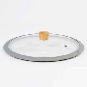 올비아 후라이팬 뚜껑 우드 실리콘 냄비 26cm 주방용품 기름튀김덮개 조리 다용도