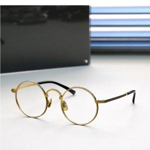 일본 티타늄 안경테 남자 명품 수제 안경 레트로 타원형 라운드 패션 프레