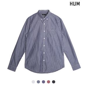 [HUM][HUM]유니)포플린 베이직 셔츠 FHNFCSL701P