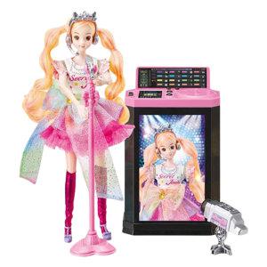 4살 여아선물 DJ가수 쥬쥬공주 꾸미기놀이 인형세트 드레스룸 매직하우스