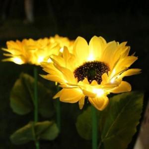 [RGM9OR61]해바라기 LED 태양광 꽃정원등 LED조화 LED조명