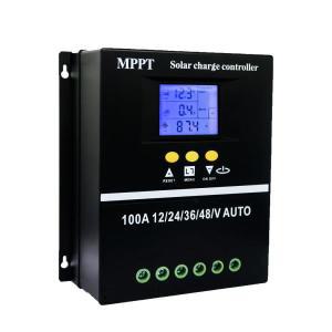 Y& H MPPT 태양광 충전 컨트롤러 패널 배터리 지능형 레귤레이터 납산 및 리튬용 60A 100A 12V 36V 48V