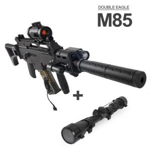 M85 풀세트 비비탄총 9배율스코프 포함 전동건