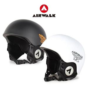 [1300k][에어워크] [Airwalk] 에어워크 스키보드 스노우 헬멧 MTV18 화이트블랙