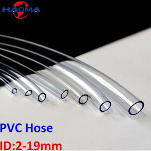 밸브 투명 PVC 플라스틱 호스 고품질 유연한 워터 펌프 튜브 ID 2mm 3mm 4mm 5mm 6mm 7mm 9mm 12mm 16mm 19