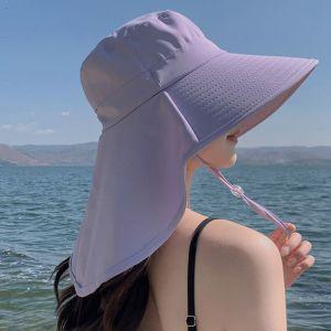 자외선 차단 모자 썬캡 햇빛 가리개 여름 선캡 챙넓은 수영장 여행 일모자 캐디