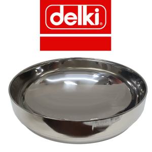 [오너클랜]델키 두꺼운 스텐 이중겹 냉면기 그릇 중형