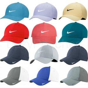 [관부가세포함] 나이키 스우시 레거시 91 캡 조절 가능한 구조적 골프 드라이핏 야구 모자 Nike Lega