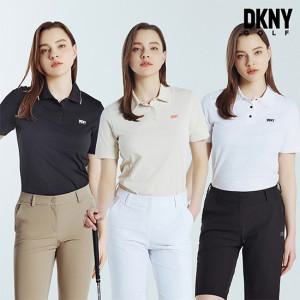 [디케이엔와이골프][DKNY GOLF] 24SS 소로나 카라반팔티 여성 3컬러 택1