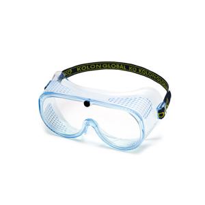 코오롱글로벌 고글 KE-301 김서림방지 방역용 눈보호 보안경 환기통 산업용 의료용