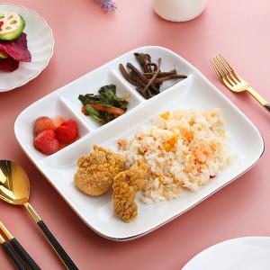 골드라인 나눔식판 접시 그릇 성인 다이어트식판