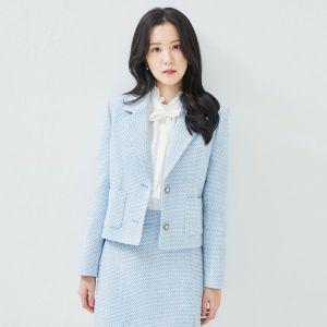 [롯데백화점]로엠 싱글 트위드 자켓_ RMJKD11S51