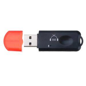 USB AUX 블루투스 수신기 무선 오디오 어댑터, USB 차량용 MP3 플레이어 스피커, 블루투스 송신기, 마이크