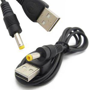 순수 구리 USB to DC 40 인터페이스 범용 소니 PSP 충전기 케이블 전원 케이블 충전 액세서리 1A 5V