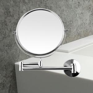HLBATH 면도거울 벽붙이용 욕실거울 면도경 회전확대경