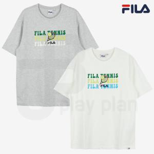 [휠라키즈] 휠라 키즈 테니스라인 그래픽 반팔 티셔츠 FK2RSF2201X