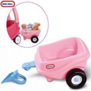 리틀타익스 코지쿠페 트레일러 핑크특가 어린이 키즈 자동차 붕붕카 지붕카 승용완구 장난감
