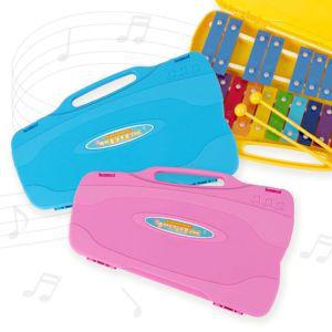실로폰 EG-25N교육용 학습용 연습용 초등 학교 음악악기 교구 핑크 블루 연주용