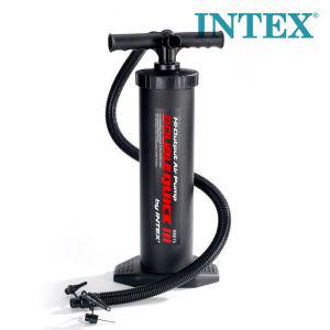 INTEX 핸드펌프 68615 에어 매트튜브 휴대용 퀵펌프 물놀이 다용도 이용 튜브용 투입 공기