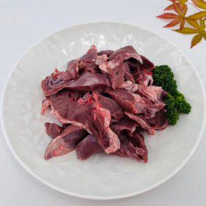 [장보리]국내산 돼지부속 특수부위 염통 1kg