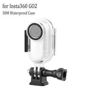 Insta360 GO2 다이빙 방수 케이스 보호 커버 마운트 어댑터 액션 카메라 액세서리 30M